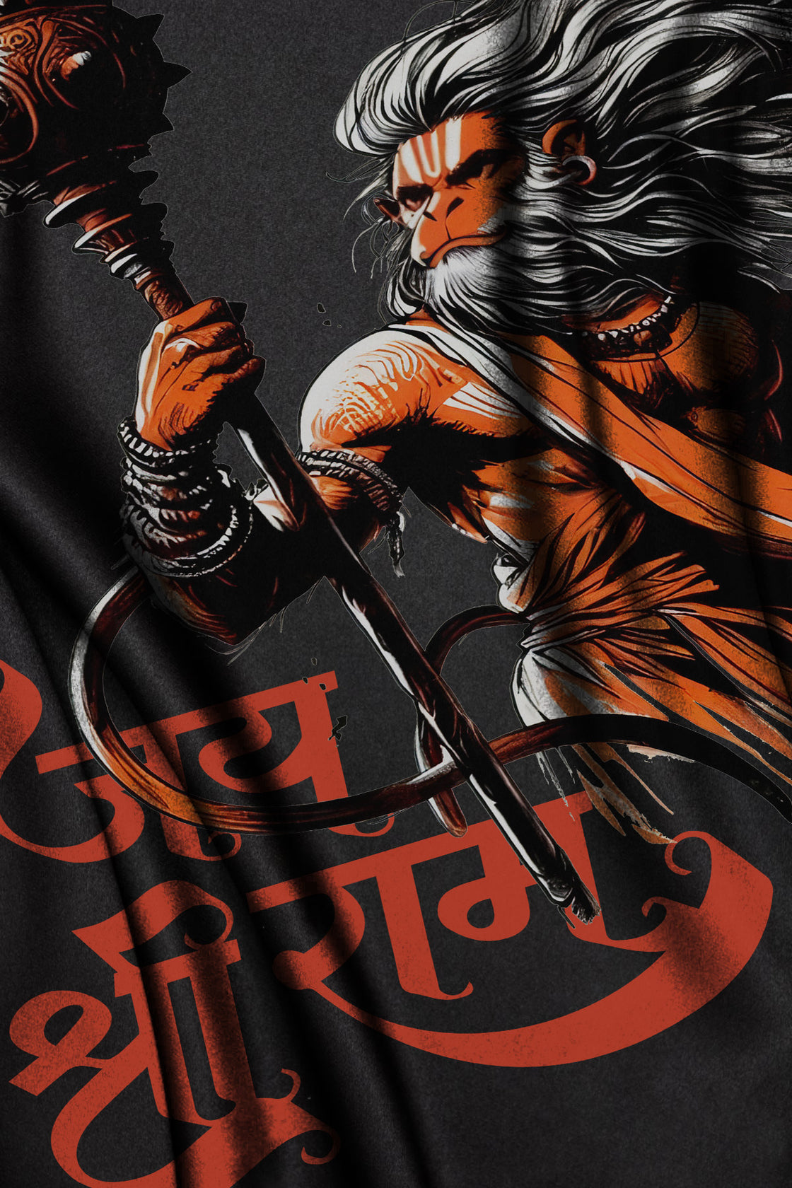 Men's Bajrangbali Graphic Regular/Oversized T-shirt