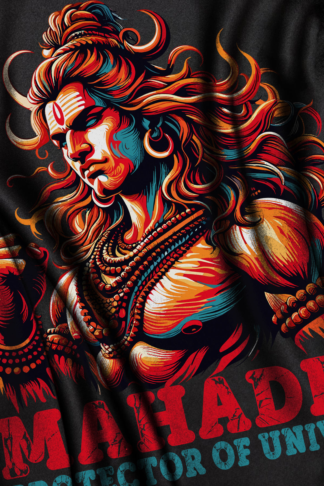 Protector of Universe Mahadev T-shirt Flipkart