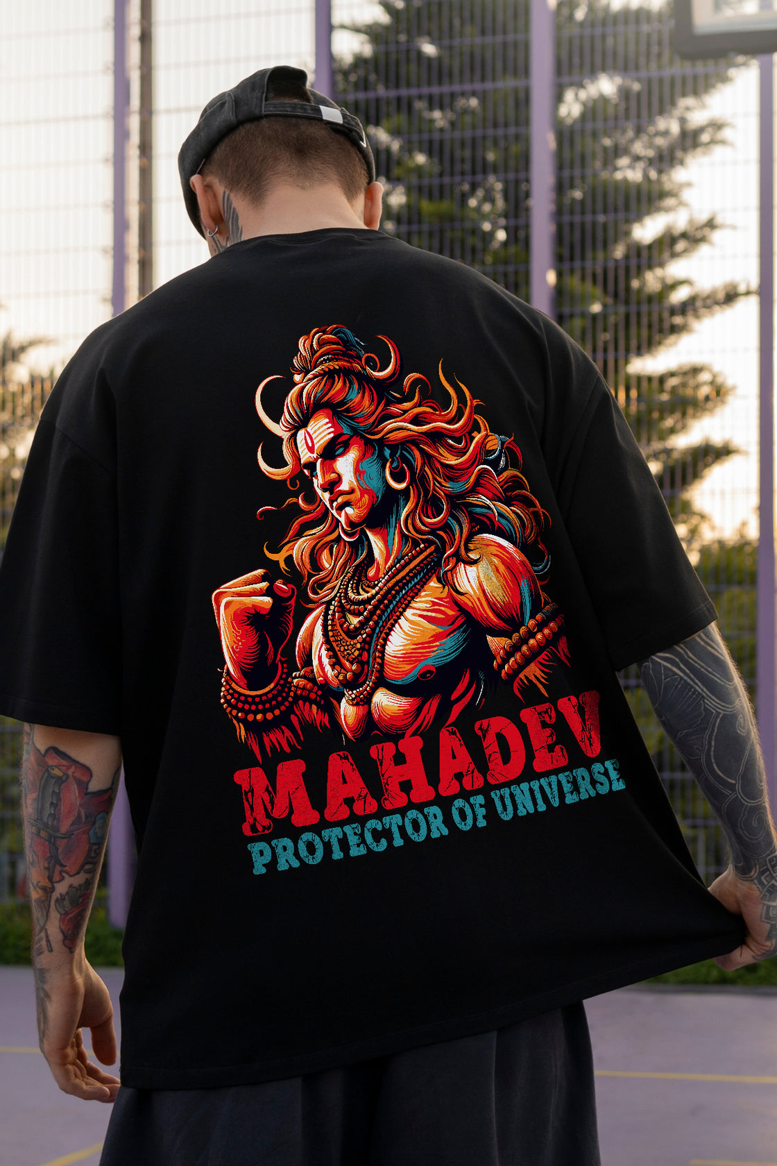 Protector of Universe Mahadev T-shirt Flipkart